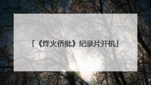 《烽火侨批》纪录片开机