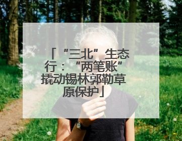 “三北”生态行：“两笔账”撬动锡林郭勒草原保护