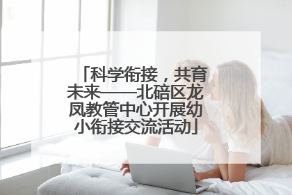 科学衔接，共育未来——北碚区龙凤教管中心开展幼小衔接交流活动