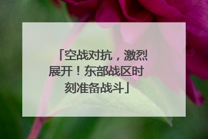空战对抗，激烈展开！东部战区时刻准备战斗