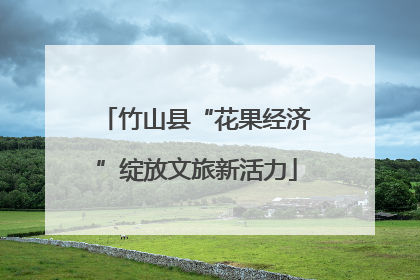 竹山县“花果经济”绽放文旅新活力