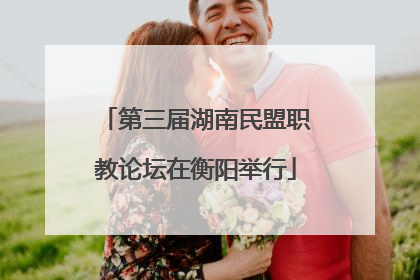 第三届湖南民盟职教论坛在衡阳举行