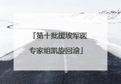 第十批援埃军医专家组凯旋回渝