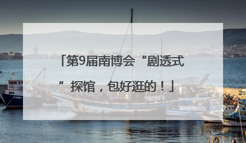 第9届南博会“剧透式”探馆，包好逛的！