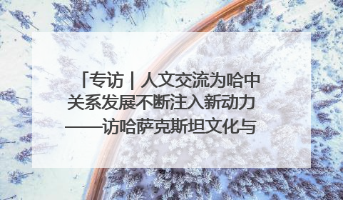 专访｜人文交流为哈中关系发展不断注入新动力——访哈萨克斯坦文化与信息部部长巴拉耶娃