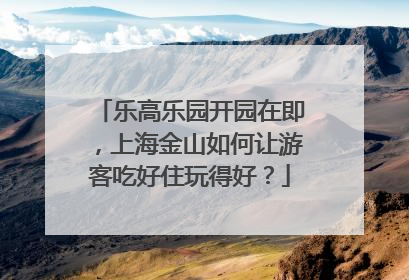 乐高乐园开园在即，上海金山如何让游客吃好住玩得好？