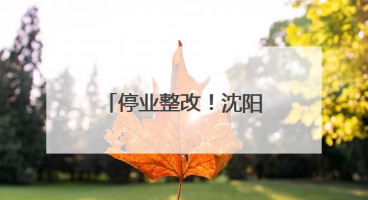 停业整改！沈阳一培训中心存在严重消防安全隐患