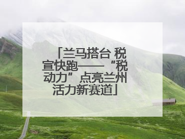 兰马搭台 税宣快跑——“税动力”点亮兰州活力新赛道