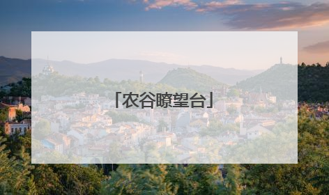 农谷瞭望台
