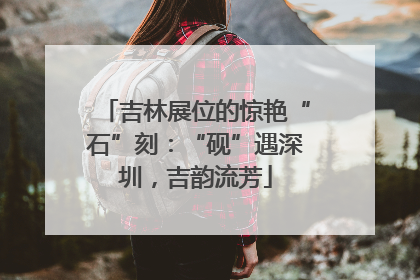 吉林展位的惊艳“石”刻：“砚”遇深圳，吉韵流芳