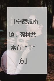 宁德城南镇：强村共富有“土”方
