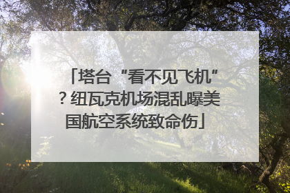 塔台“看不见飞机”？纽瓦克机场混乱曝美国航空系统致命伤