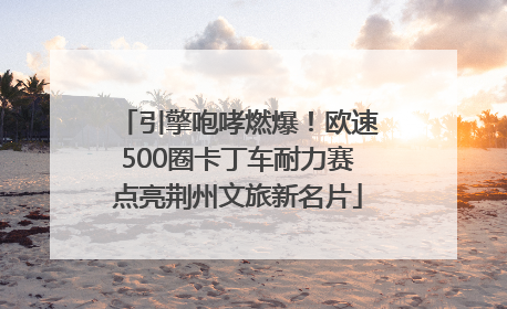 引擎咆哮燃爆！欧速500圈卡丁车耐力赛点亮荆州文旅新名片