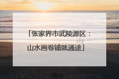 张家界市武陵源区：山水画卷铺就通途