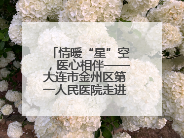 情暖“星”空，医心相伴——大连市金州区第一人民医院走进晨光书院自闭症康复服务中心