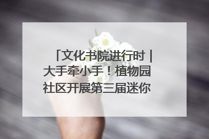 文化书院进行时｜大手牵小手！植物园社区开展第三届迷你马拉松活动