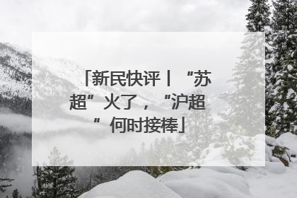 新民快评丨“苏超”火了，“沪超”何时接棒