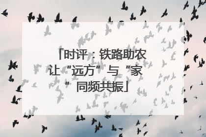 时评：铁路助农让“远方”与“家”同频共振