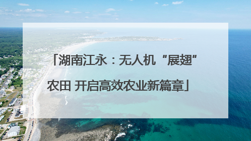 湖南江永：无人机“展翅”农田 开启高效农业新篇章