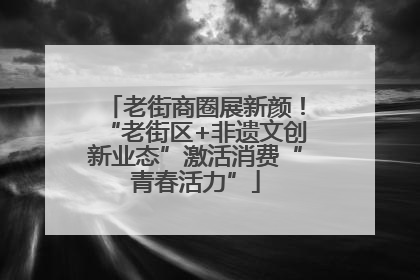老街商圈展新颜！“老街区+非遗文创新业态”激活消费“青春活力”