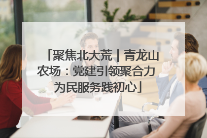 聚焦北大荒｜青龙山农场：党建引领聚合力 为民服务践初心