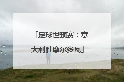 足球世预赛：意大利胜摩尔多瓦