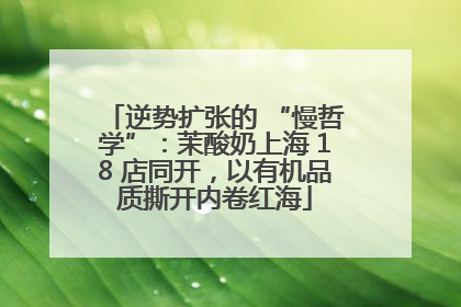 逆势扩张的 “慢哲学”：茉酸奶上海 18 店同开，以有机品质撕开内卷红海