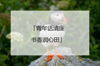 青年话清廉 书香润心田