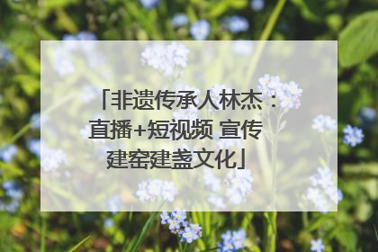 非遗传承人林杰：直播+短视频 宣传建窑建盏文化