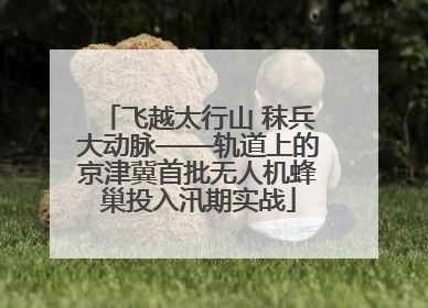 飞越太行山 秣兵大动脉——轨道上的京津冀首批无人机蜂巢投入汛期实战