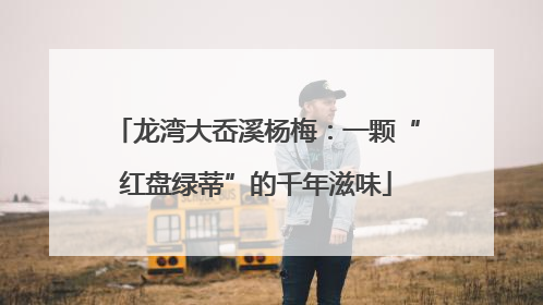 龙湾大岙溪杨梅：一颗“红盘绿蒂”的千年滋味