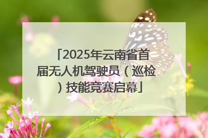 2025年云南省首届无人机驾驶员（巡检）技能竞赛启幕
