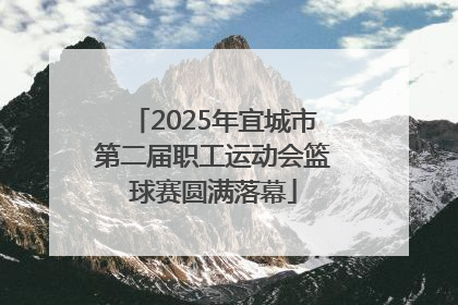 2025年宜城市第二届职工运动会篮球赛圆满落幕