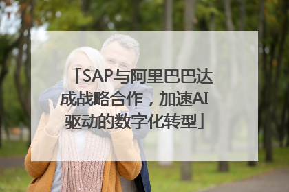 SAP与阿里巴巴达成战略合作，加速AI驱动的数字化转型